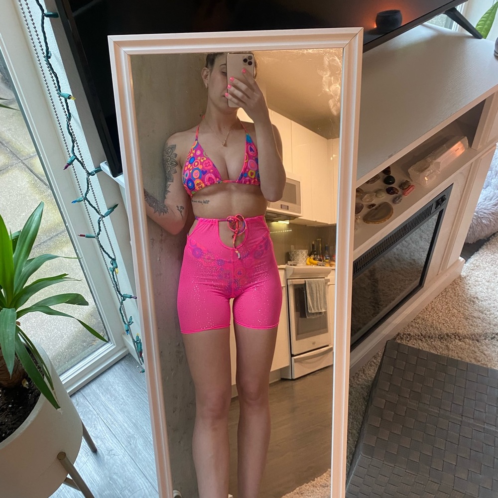 SassyPants outfit. Included: top, under bottoms and shorts.